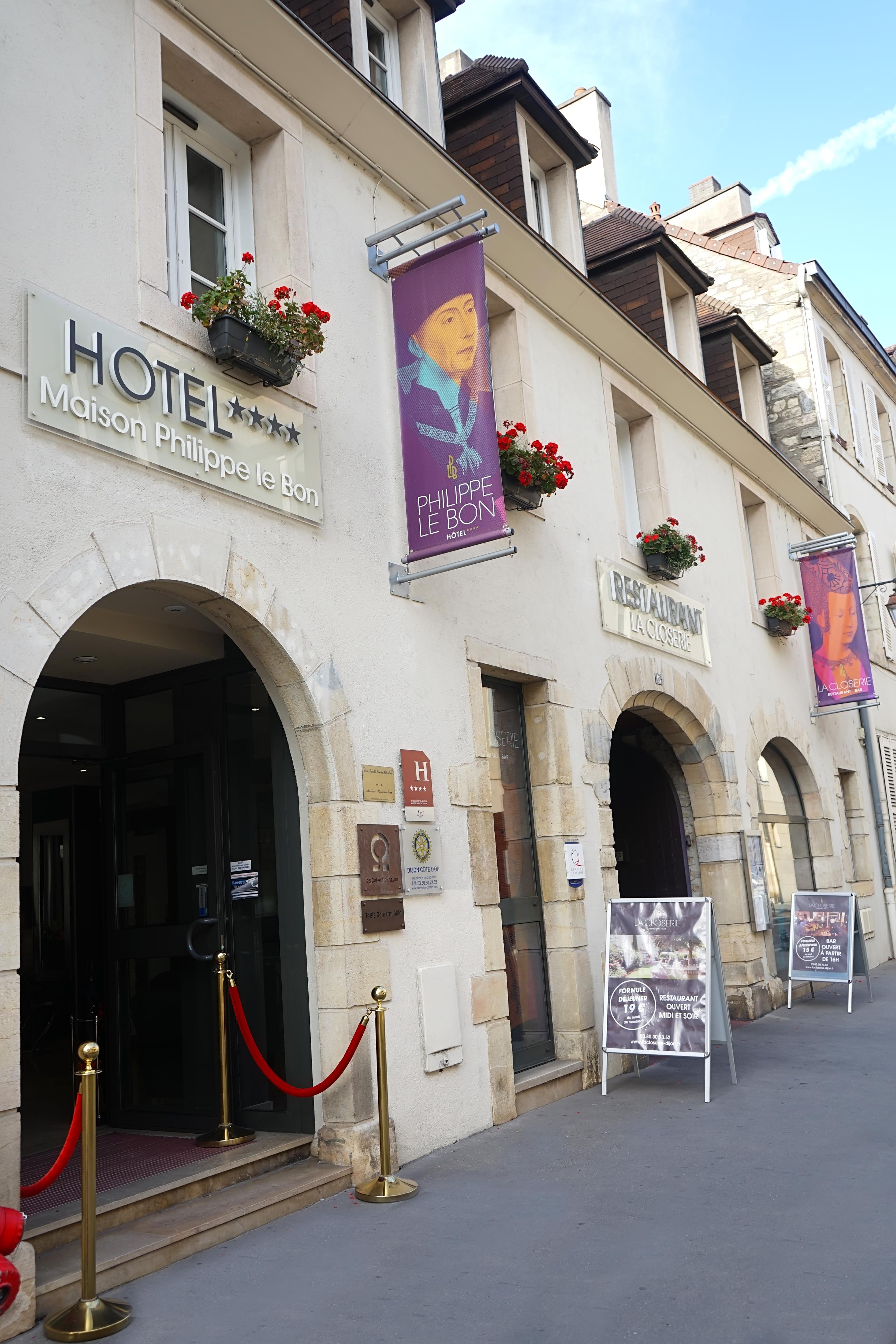 Maison Philippe Le Bon Hotel, Restaurant & Bar Le 19 Dijon Buitenkant foto